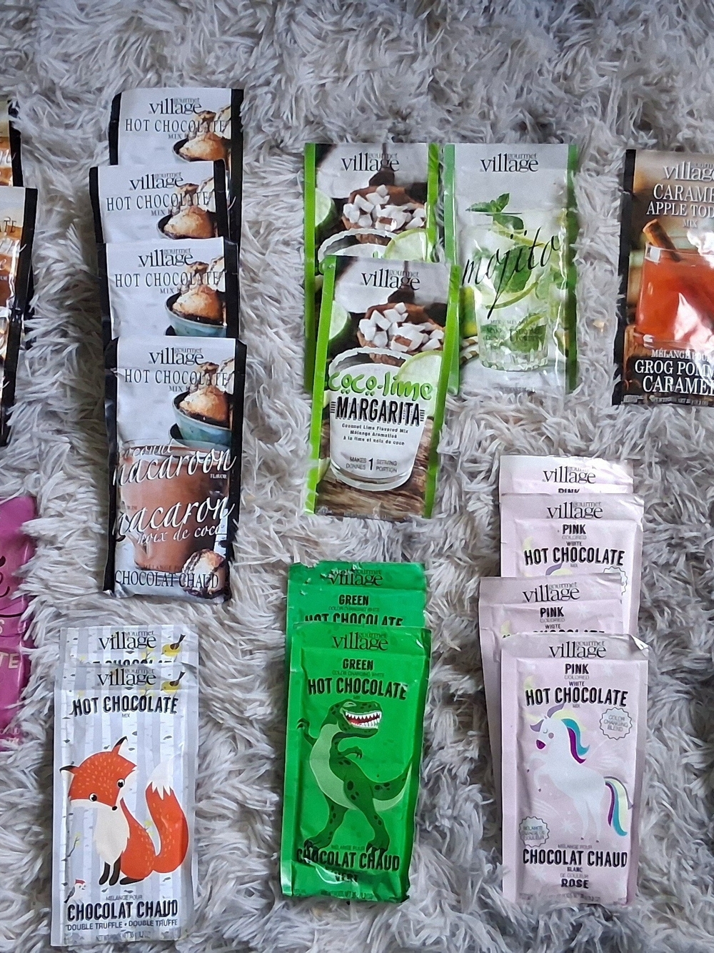 villager Green Hot Chocolate Sachets - Premium Hot Cocoa Drink Mix